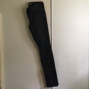 Rude Super Skinny Black Jeans